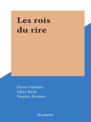 cover image of Les rois du rire